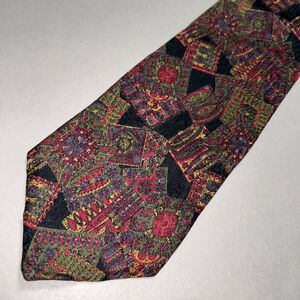 Kuppenheimer British Collection Silk Tie Unique Patterned